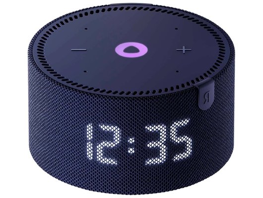 Умная колонка ЯНДЕКС НОВАЯ СТАНЦИЯ МИНИ (C ЧАСАМИ) СИНЯЯ (YNDX-00020B)